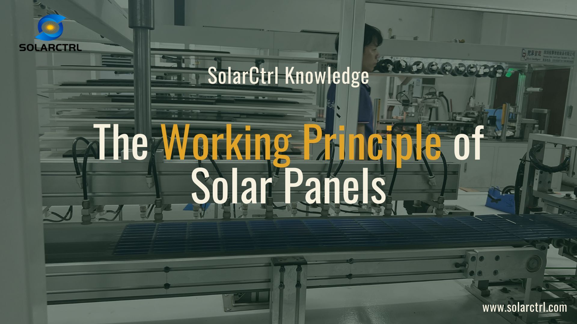 the working principle of solar panels